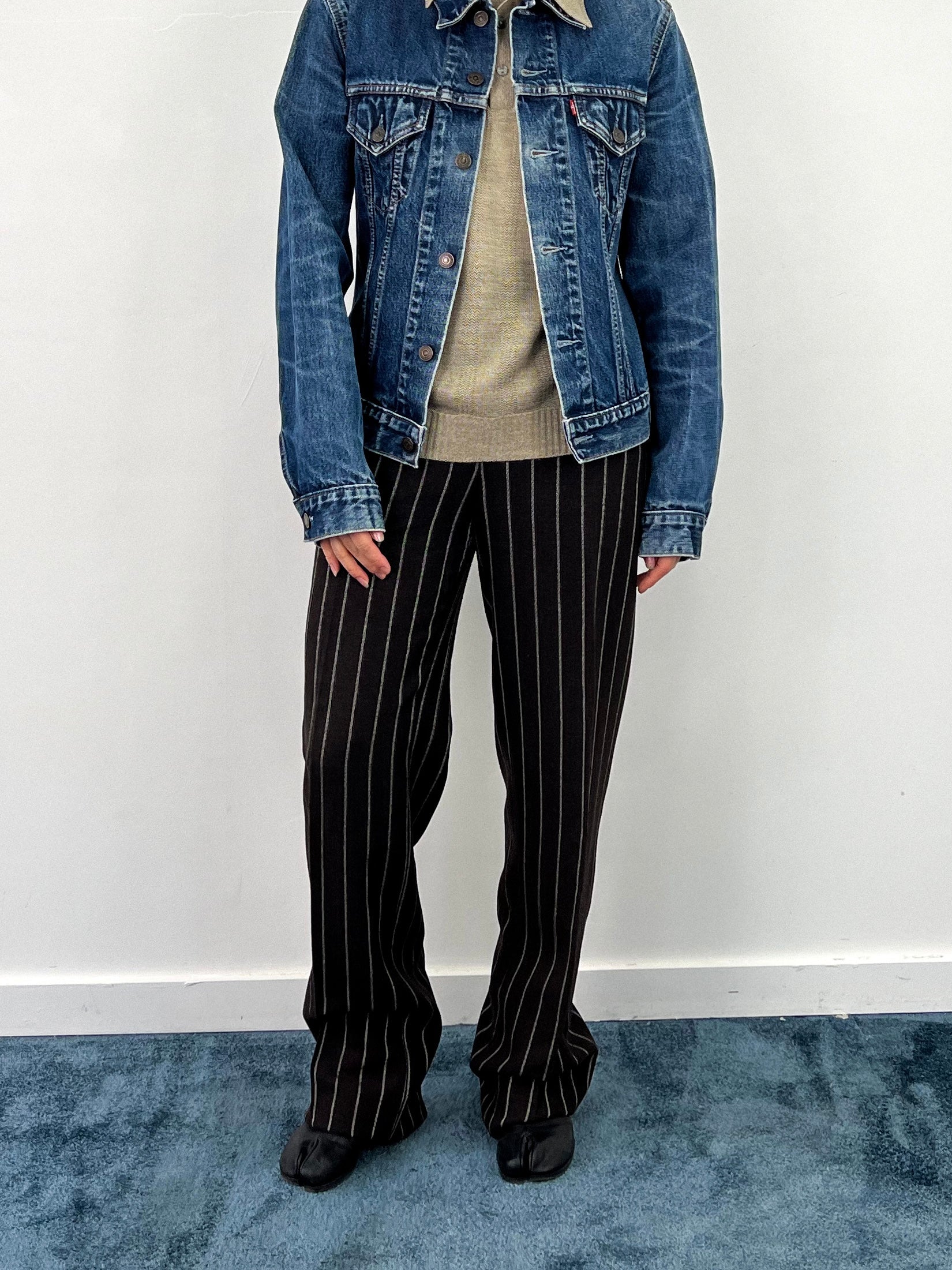 Pantalon en laine vintage • 36FR