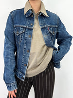 Load image into Gallery viewer, Veste en jean Levi&#39;s &#39;for girls&#39; • Taille S
