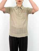 Charger l&#39;image dans la galerie, Polo en maille vintage • taille S
