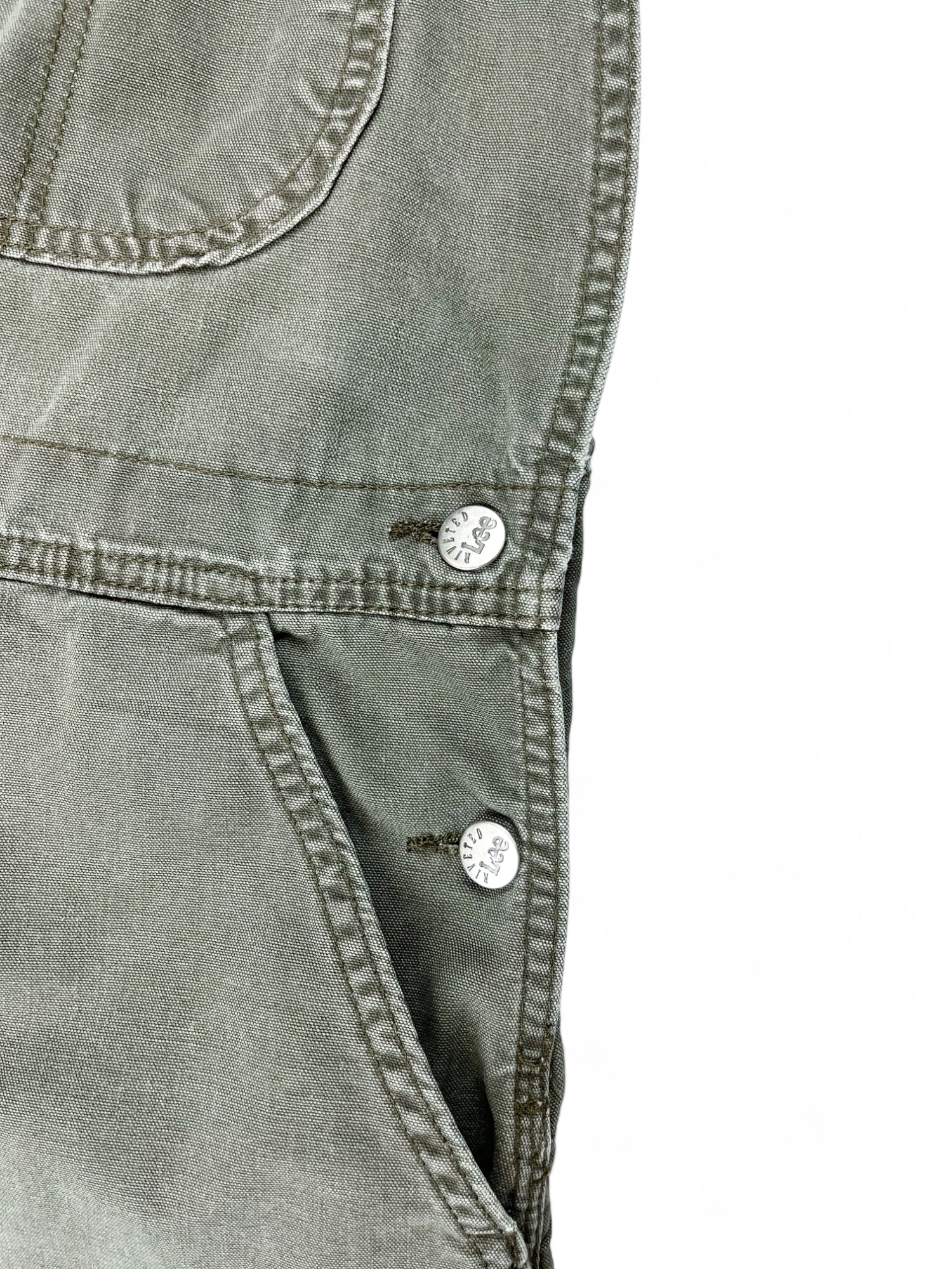 Salopette en jean Lee Riveted vintage • Taille S