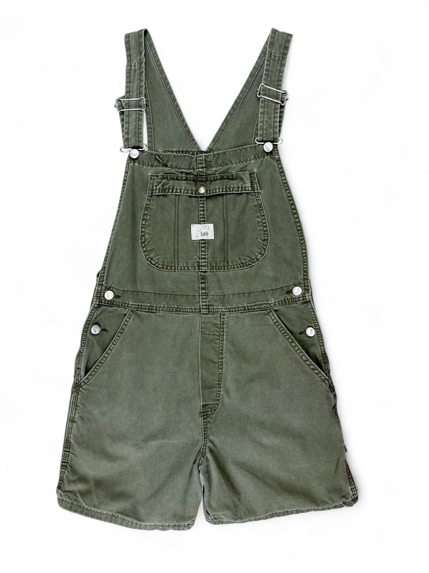 Salopette en jean Lee Riveted vintage • Taille S