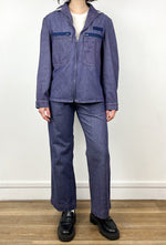 Charger l&#39;image dans la galerie, Pantalon de matelot vintage • Taille 34/36FR
