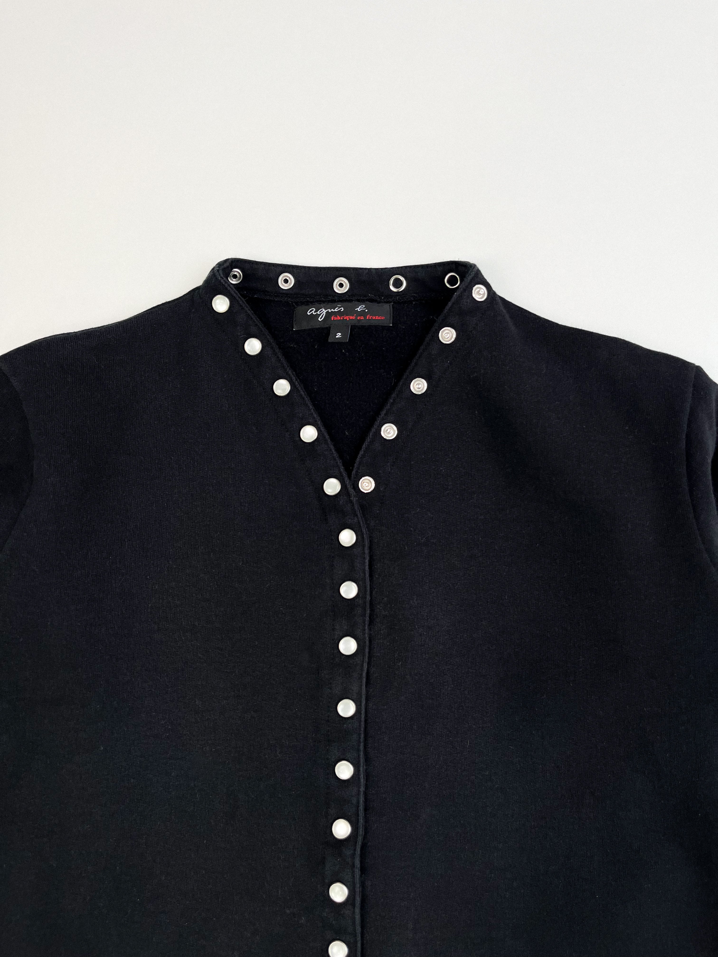 Cardigan à pressions Agnès b.  • Taille XS