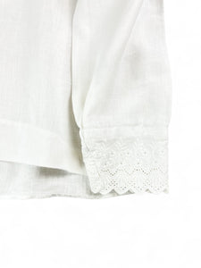 Blouse en coton vintage • Taille L