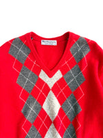 Charger l'image dans la galerie, Pull col v en laine Burberrys • taille L
