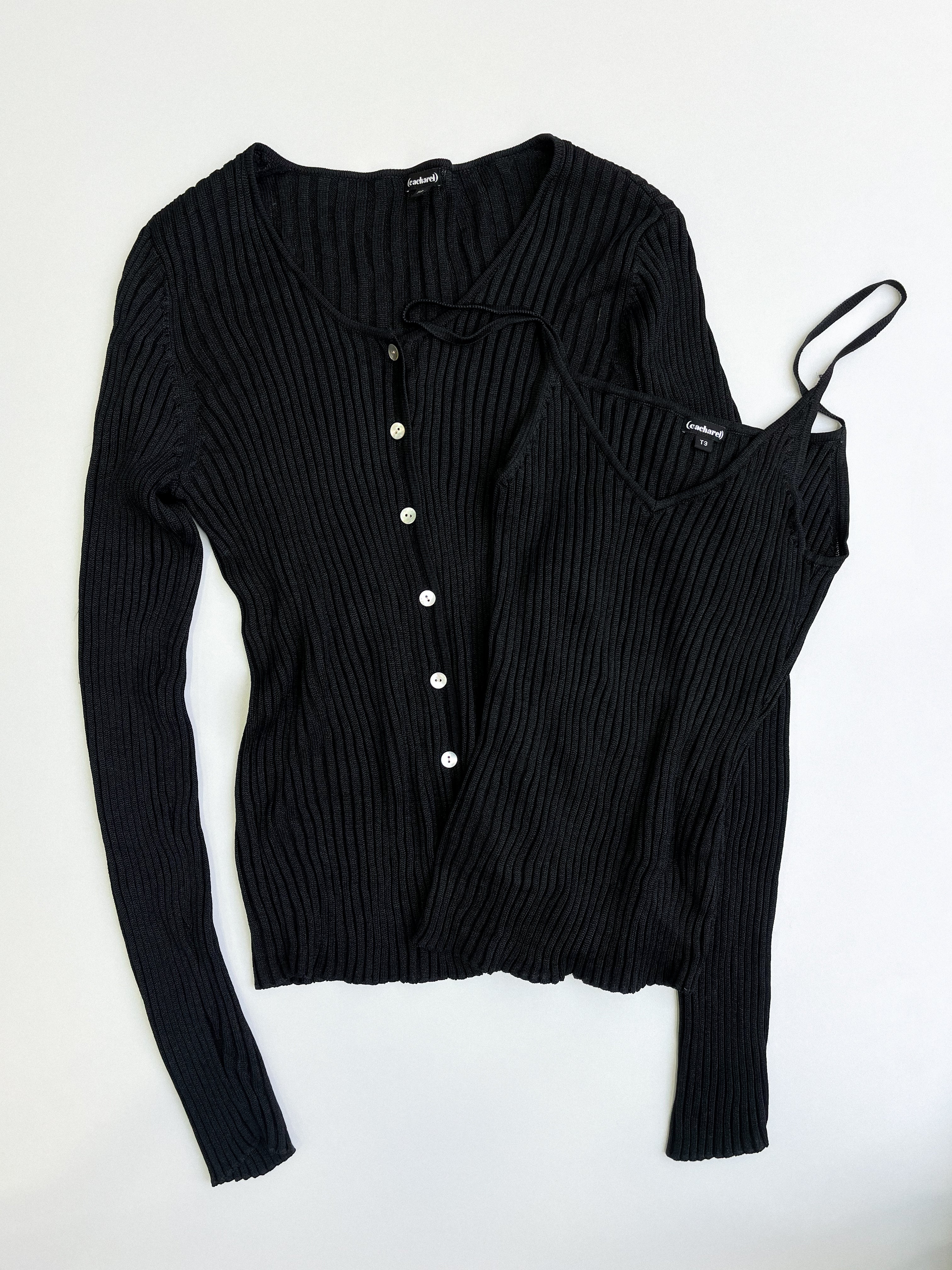 Twin-set en soie Cacharel • Taille S/M