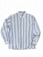 Load image into Gallery viewer, Chemise rayée en coton • Taille M/L
