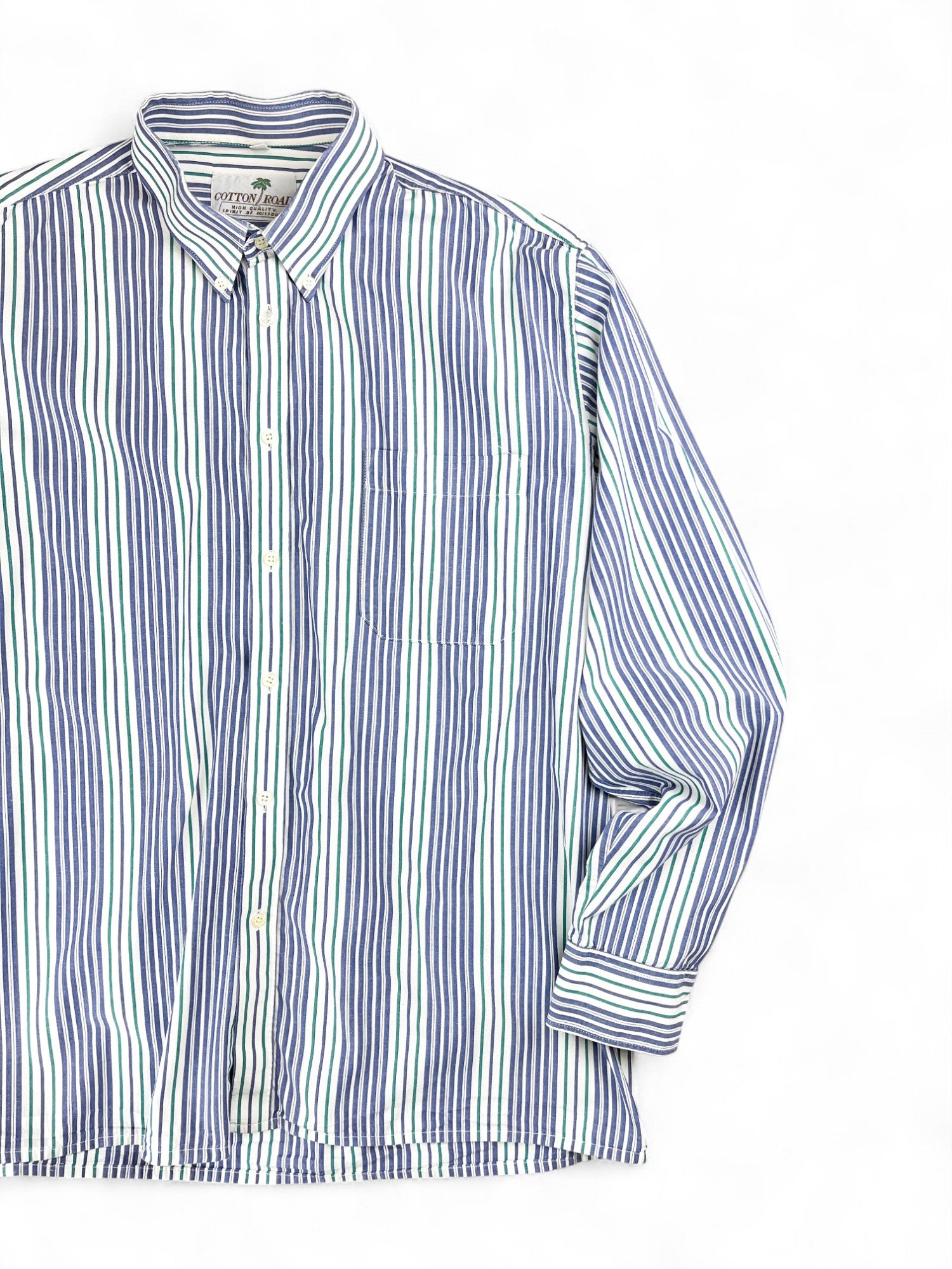 Chemise rayée en coton • Taille M/L