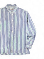 Load image into Gallery viewer, Chemise rayée en coton • Taille M/L
