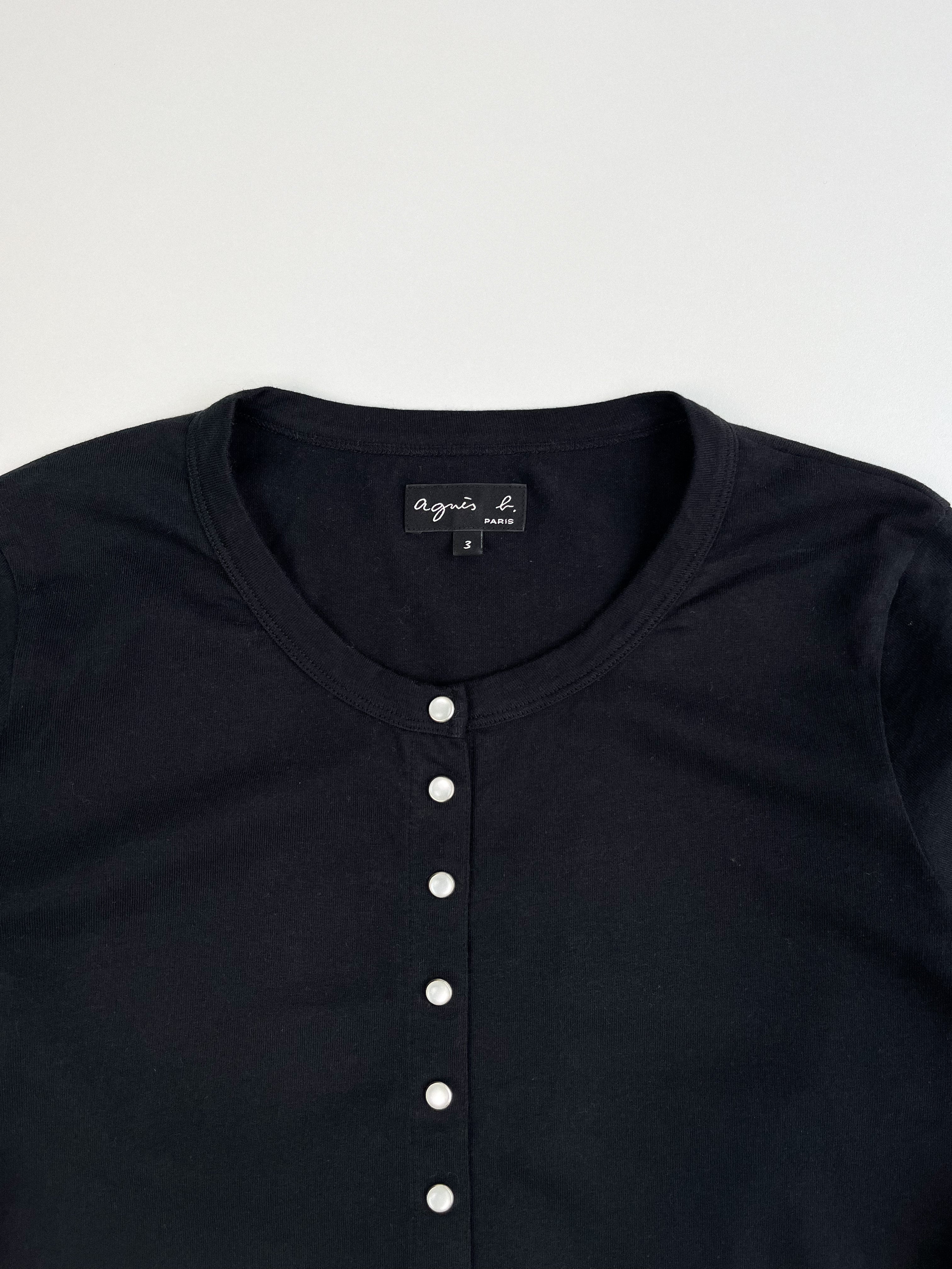 Cardigan léger à pressions Agnès b.  • Taille M