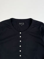 Charger l&#39;image dans la galerie, Cardigan léger à pressions Agnès b.  • Taille M
