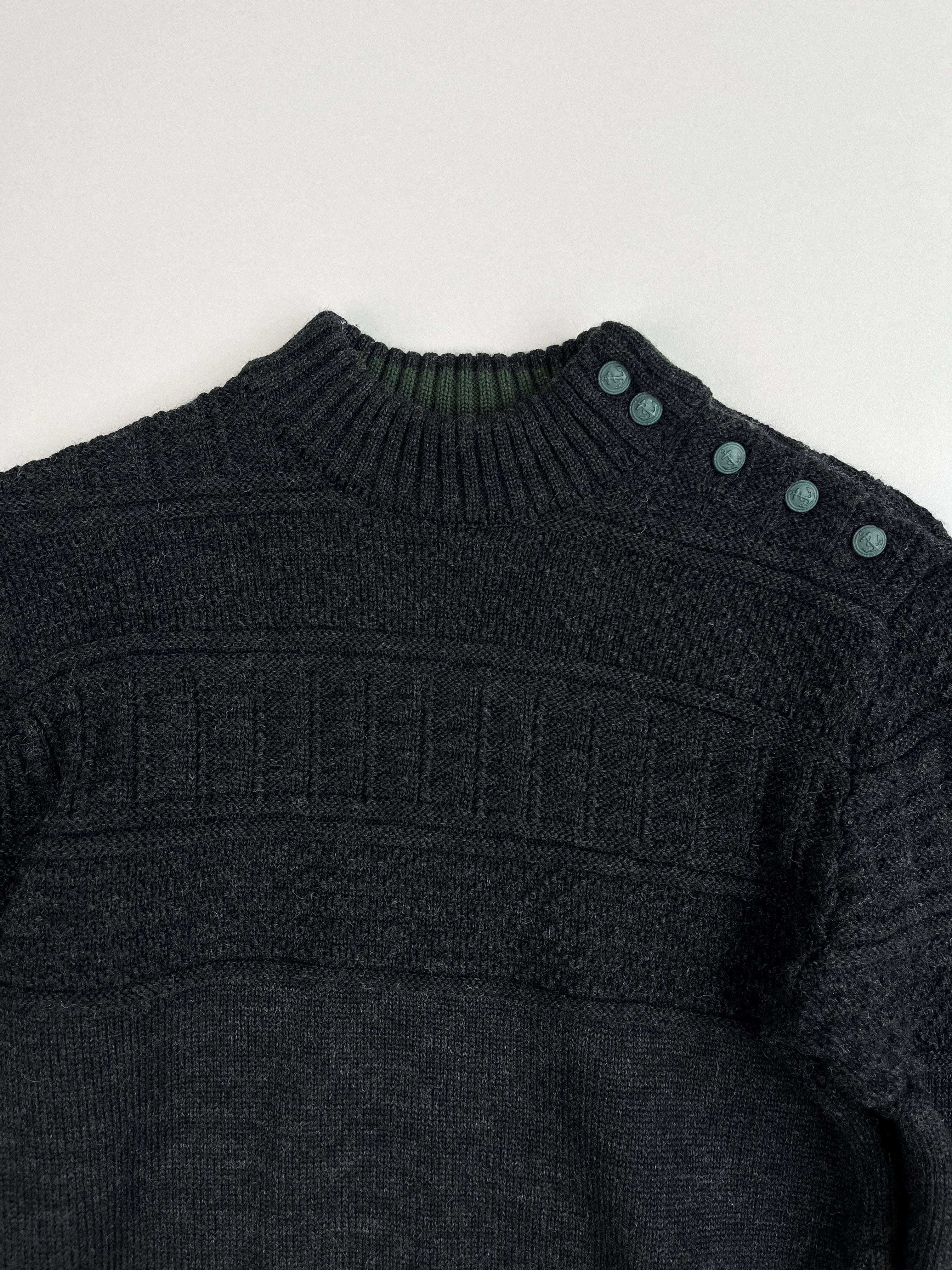 Pull pêcheur gris Le Minor • taille M