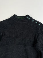 Charger l&#39;image dans la galerie, Pull pêcheur gris Le Minor • taille M
