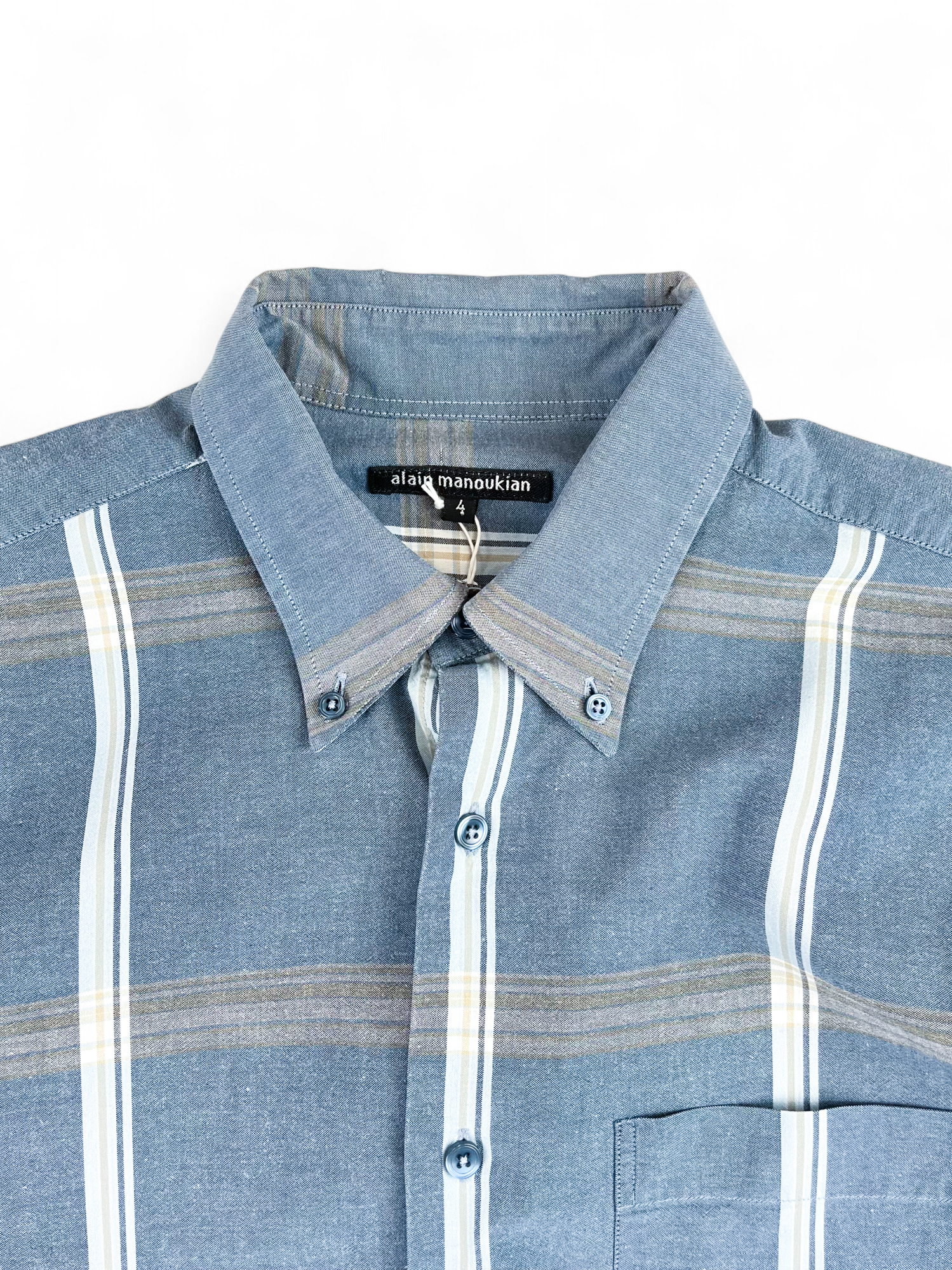 Chemise à carreaux Alain Manoukian vintage • Taille L