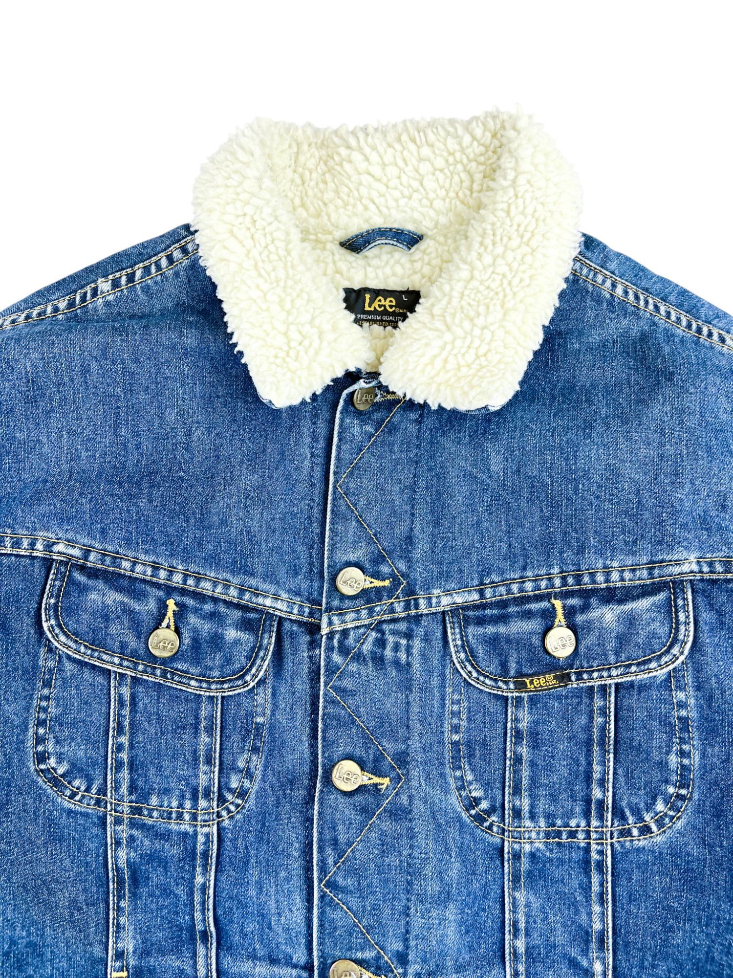 Veste en sherpa Lee vintage • Taille L