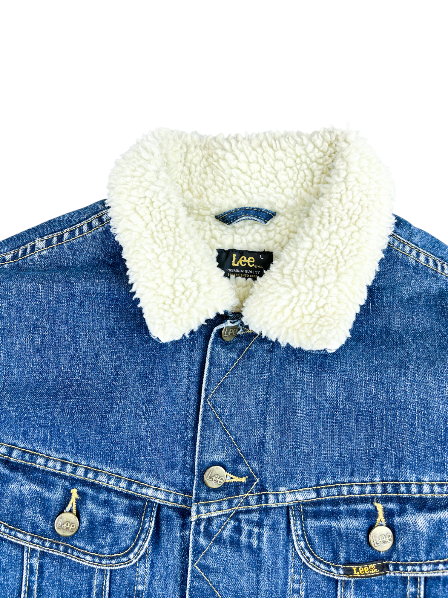 Veste en sherpa Lee vintage • Taille L