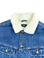 Charger l&#39;image dans la galerie, Veste en sherpa Lee vintage • Taille L
