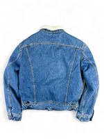 Charger l&#39;image dans la galerie, Veste en sherpa Lee vintage • Taille L

