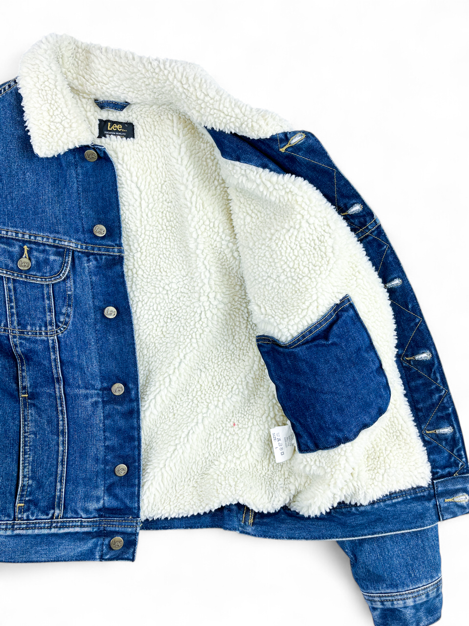 Veste en sherpa Lee vintage • Taille L