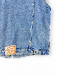 Veste en jean sans manche • taille M/L