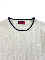 Charger l'image dans la galerie, Pull en laine gris Kappa vintage • taille S/M
