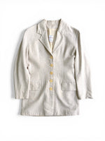 Charger l'image dans la galerie, Veste en coton et lin vintage • Taille S

