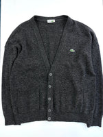 Charger l'image dans la galerie, Cardigan gris Lacoste vintage • taille L
