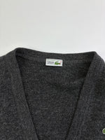 Charger l'image dans la galerie, Cardigan gris Lacoste vintage • taille L
