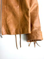 Charger l'image dans la galerie, Veste en cuir vintage • Taille S/M
