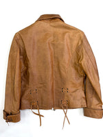 Charger l'image dans la galerie, Veste en cuir vintage • Taille S/M
