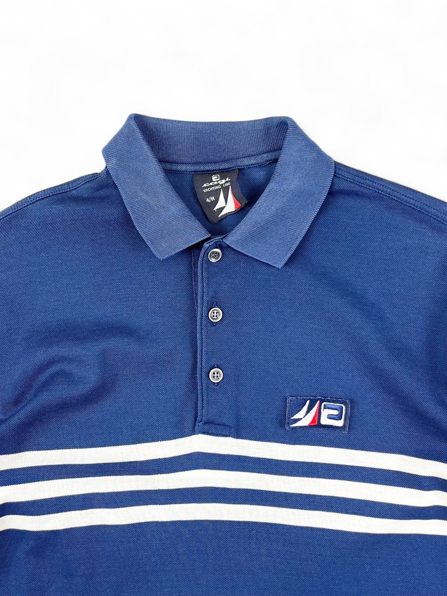 Polo en coton Cagi vintage • taille M