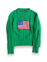 Charger l'image dans la galerie, Pull en maille torsadée Ralph Lauren • taille M
