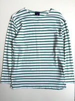 Charger l'image dans la galerie, Marinière en coton Tricomer vintage • taille XL
