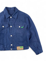 Charger l&#39;image dans la galerie, Veste en jean Benetton • Taille M
