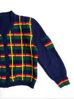 Load image into Gallery viewer, Cardigan tricoté main • taille S
