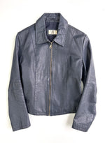 Charger l'image dans la galerie, Veste en cuir vintage • Taille S/M
