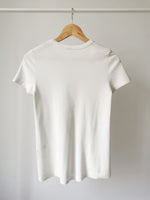 Load image into Gallery viewer, T-shirt blanc en coton
