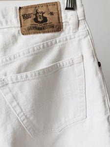 Jean blanc vintage - taille 36