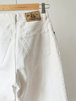 Charger l&#39;image dans la galerie, Jean blanc vintage - taille 36
